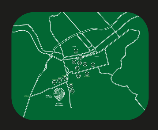 Mapa dos lotes – Loteamento Ricardo Bressan